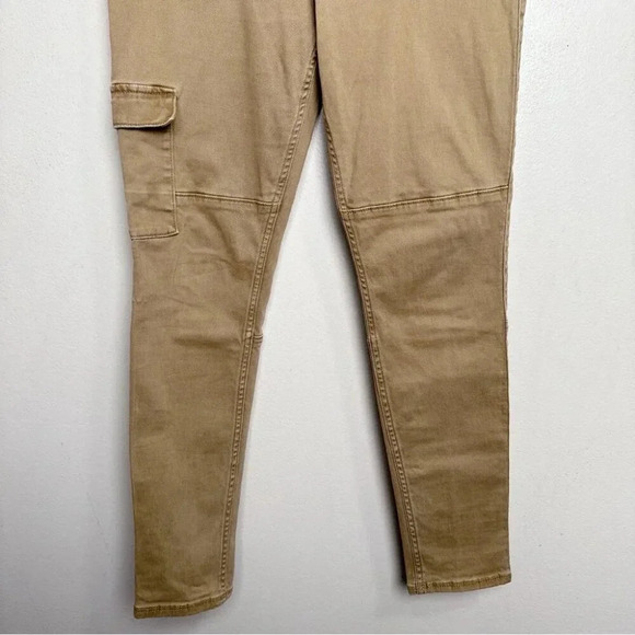 Abercrombie & Fitch Womens 0 Super Skinny  Mid Rise Cargo Khakis - Picture 7 of 13